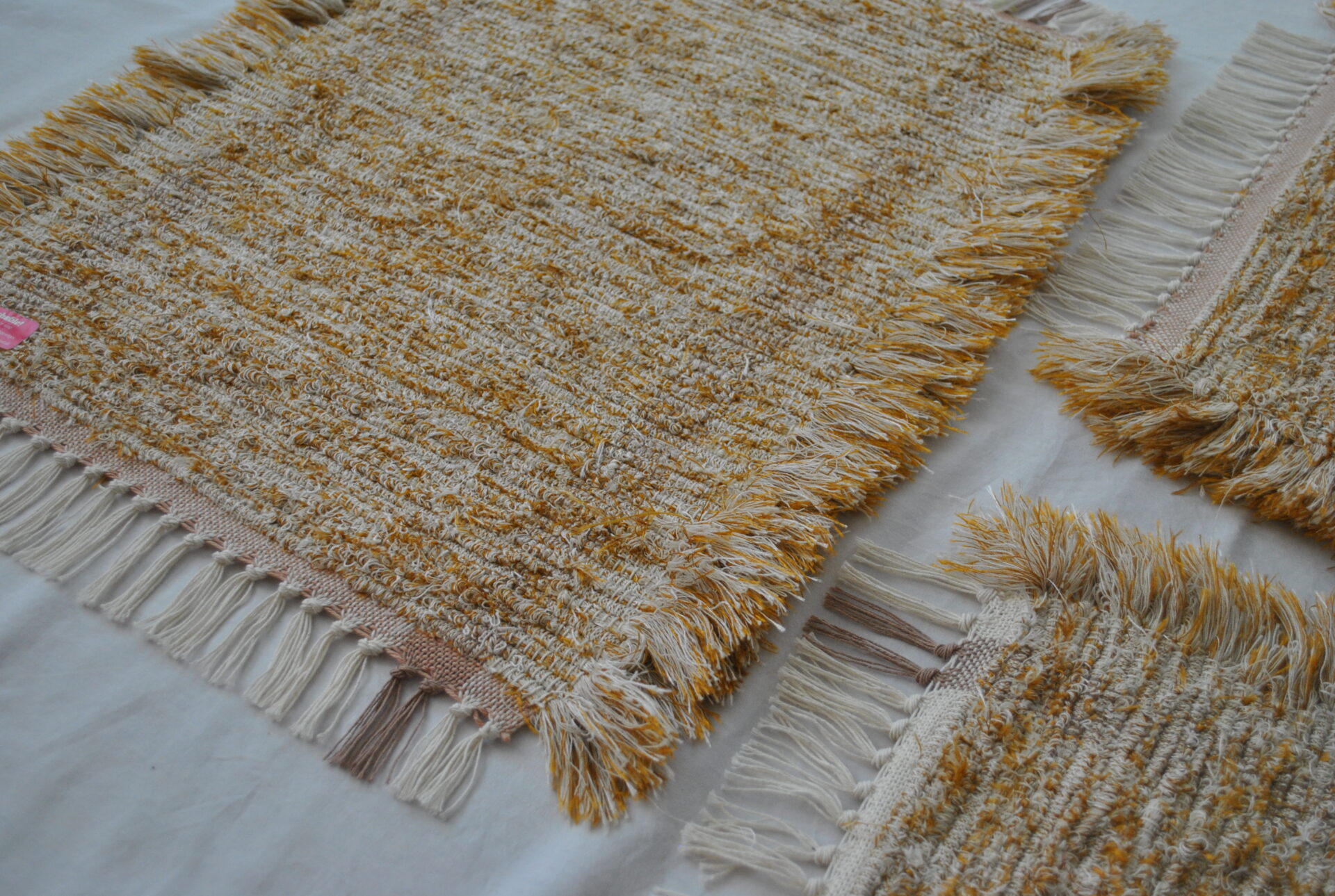 Fluffy Rug, Soft Gold#2, 30x20 - Image 2